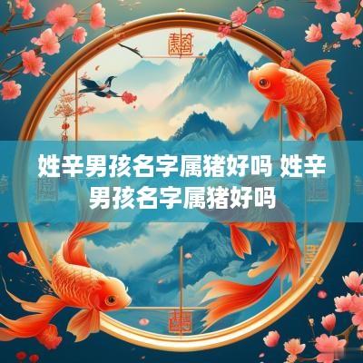 姓辛男孩名字属猪好吗 姓辛男孩名字属猪好吗