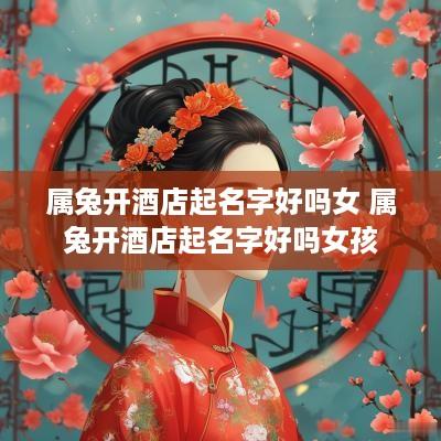 属兔开酒店起名字好吗女 属兔开酒店起名字好吗女孩