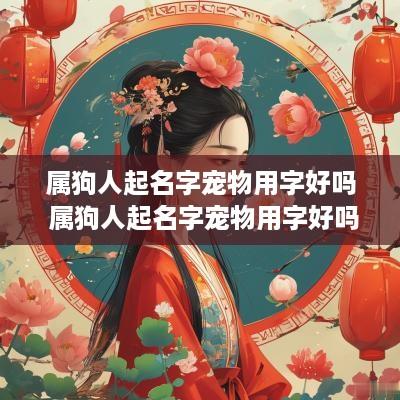 属狗人起名字宠物用字好吗 属狗人起名字宠物用字好吗女孩