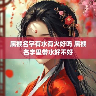 属猴名字有水有火好吗 属猴名字里带水好不好