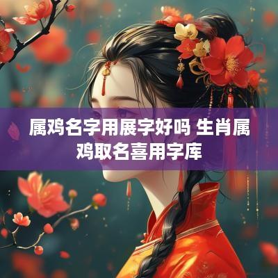属鸡名字用展字好吗 生肖属鸡取名喜用字库