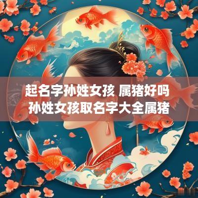 起名字孙姓女孩 属猪好吗 孙姓女孩取名字大全属猪