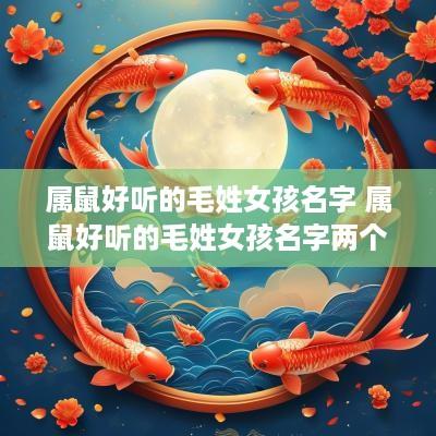 属鼠好听的毛姓女孩名字 属鼠好听的毛姓女孩名字两个字