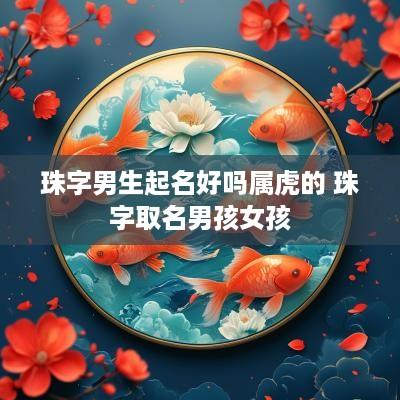 珠字男生起名好吗属虎的 珠字取名男孩女孩