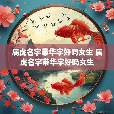 属虎名字带华字好吗女生 属虎名字带华字好吗女生