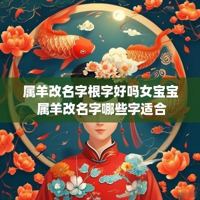 属羊改名字根字好吗女宝宝 属羊改名字哪些字适合