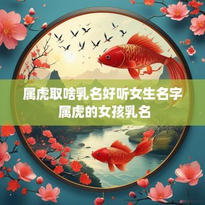 属虎取啥乳名好听女生名字 属虎的女孩乳名