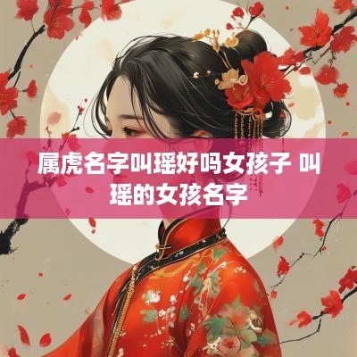 属虎名字叫瑶好吗女孩子 叫瑶的女孩名字