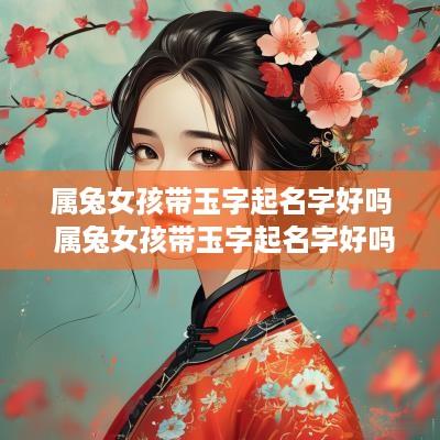 属兔女孩带玉字起名字好吗 属兔女孩带玉字起名字好吗