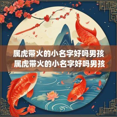 属虎带火的小名字好吗男孩 属虎带火的小名字好吗男孩子