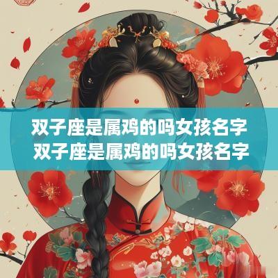 双子座是属鸡的吗女孩名字 双子座是属鸡的吗女孩名字大全