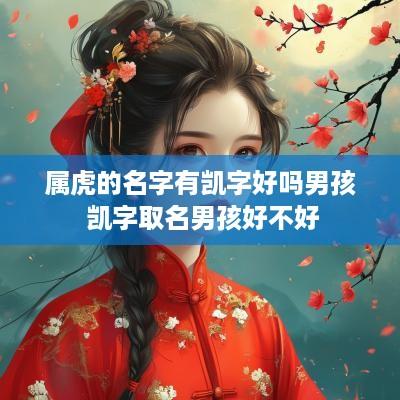属虎的名字有凯字好吗男孩 凯字取名男孩好不好