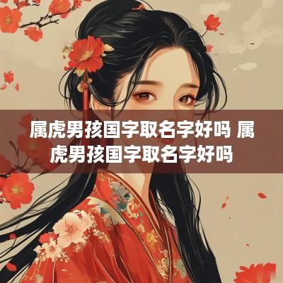 属虎男孩国字取名字好吗 属虎男孩国字取名字好吗