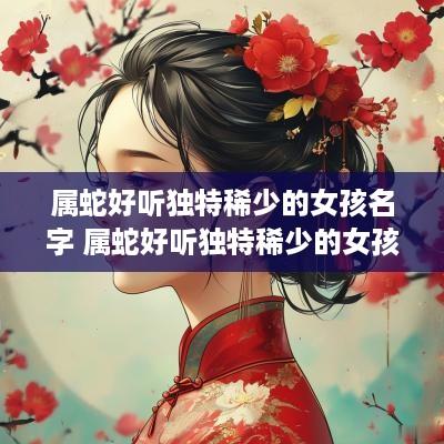 属蛇好听独特稀少的女孩名字 属蛇好听独特稀少的女孩名字有哪些