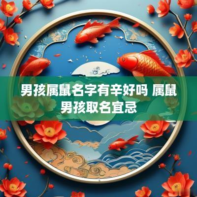 男孩属鼠名字有辛好吗 属鼠男孩取名宜忌