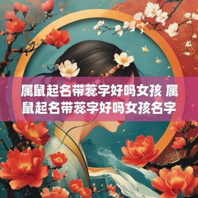 属鼠起名带蕊字好吗女孩 属鼠起名带蕊字好吗女孩名字