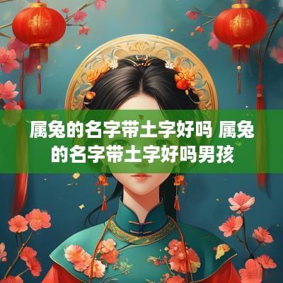 属兔的名字带土字好吗 属兔的名字带土字好吗男孩