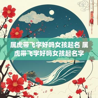 属虎带飞字好吗女孩起名 属虎带飞字好吗女孩起名字