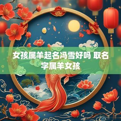 女孩属羊起名冯雪好吗 取名字属羊女孩