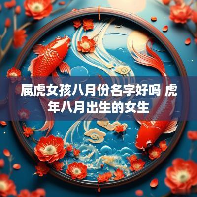属虎女孩八月份名字好吗 蛇年八月出生的女生