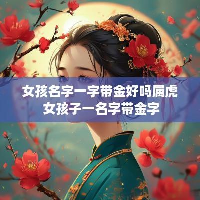 女孩名字一字带金好吗属虎 女孩子一名字带金字