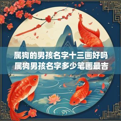 属狗的男孩名字十三画好吗 属狗男孩名字多少笔画最吉利