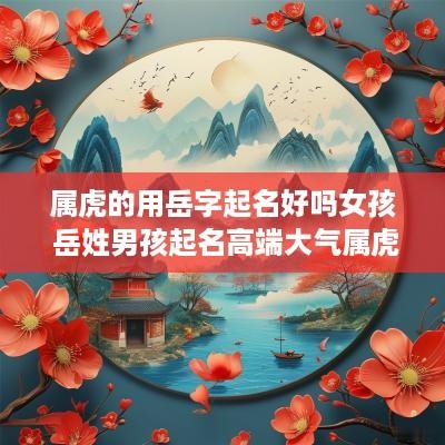 属虎的用岳字起名好吗女孩 岳姓男孩起名高端大气属虎