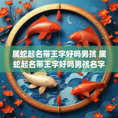 属蛇起名带王字好吗男孩 属蛇起名带王字好吗男孩名字