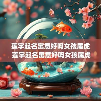 莲字起名寓意好吗女孩属虎 莲字起名寓意好吗女孩属虎的