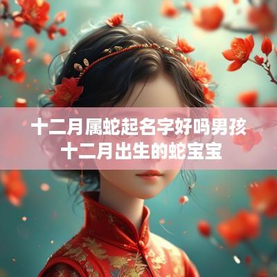 十二月属蛇起名字好吗男孩 十二月出生的蛇宝宝