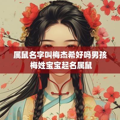属鼠名字叫梅杰希好吗男孩 梅姓宝宝起名属鼠