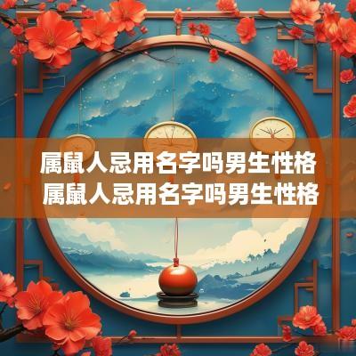 属鼠人忌用名字吗男生性格 属鼠人忌用名字吗男生性格怎么样