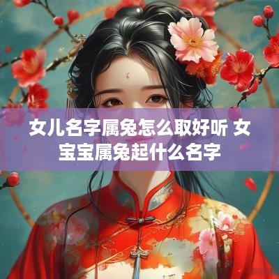 女儿名字属兔怎么取好听 女宝宝属兔起什么名字