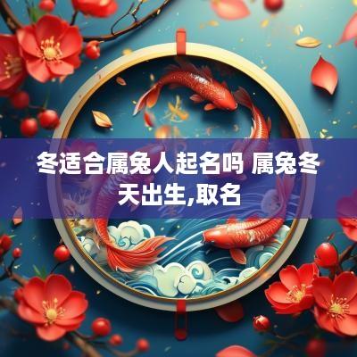 冬适合属兔人起名吗 属兔冬天出生,取名