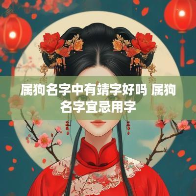 属狗名字中有靖字好吗 属狗名字宜忌用字