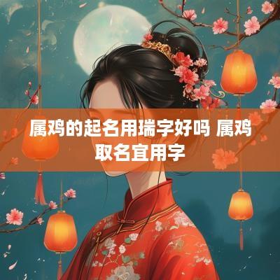 属鸡的起名用瑞字好吗 属鸡取名宜用字