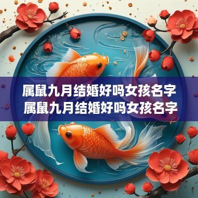 属鼠九月结婚好吗女孩名字 属鼠九月结婚好吗女孩名字大全
