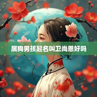 属狗男孩起名叫卫尚恩好吗