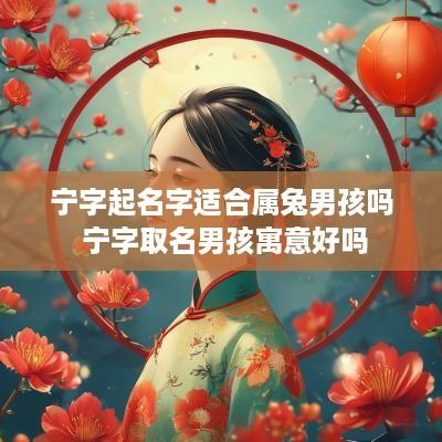 宁字起名字适合属兔男孩吗 宁字取名男孩寓意好吗