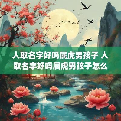 人取名字好吗属虎男孩子 人取名字好吗属虎男孩子怎么取