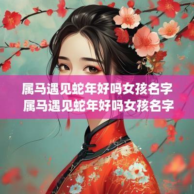 属马遇见蛇年好吗女孩名字 属马遇见蛇年好吗女孩名字叫什么