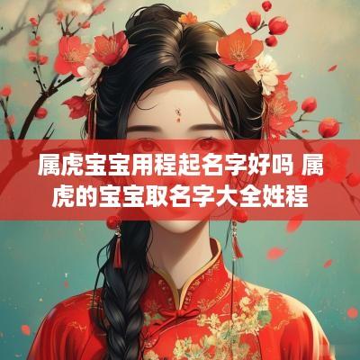 属虎宝宝用程起名字好吗 属虎的宝宝取名字大全姓程