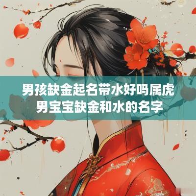 男孩缺金起名带水好吗属虎 男宝宝缺金和水的名字