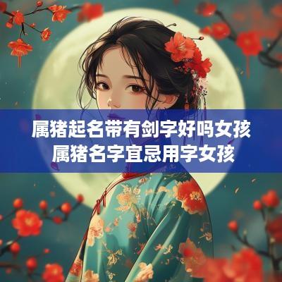属猪起名带有剑字好吗女孩 属猪名字宜忌用字女孩