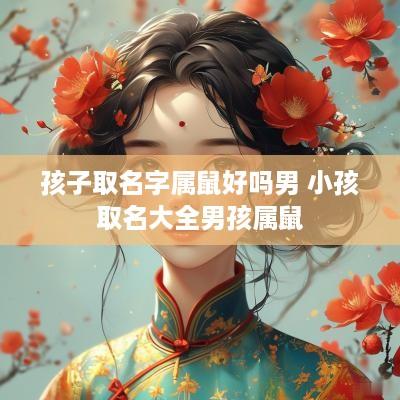 孩子取名字属鼠好吗男 小孩取名大全男孩属鼠