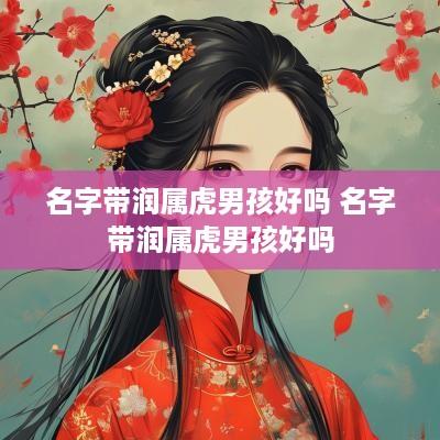 名字带润属虎男孩好吗 名字带润属虎男孩好吗
