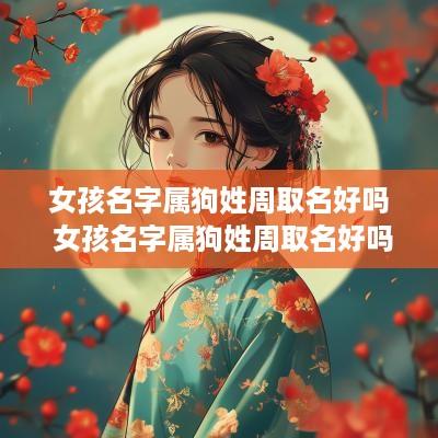 女孩名字属狗姓周取名好吗 女孩名字属狗姓周取名好吗怎么取