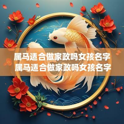 属马适合做家政吗女孩名字 属马适合做家政吗女孩名字怎么取