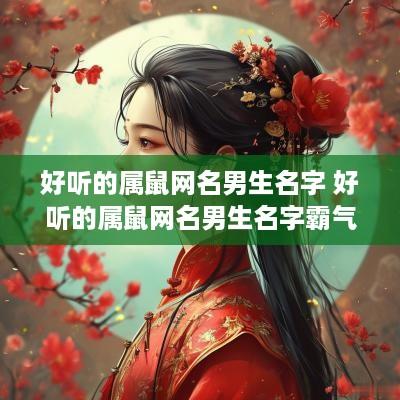 好听的属鼠网名男生名字 好听的属鼠网名男生名字霸气