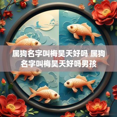 属狗名字叫梅昊天好吗 属狗名字叫梅昊天好吗男孩